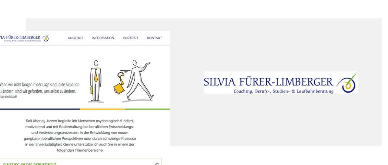 Übersicht Bild und Logo Silvia Fürer Limberger Beratung